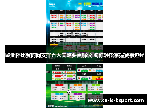 欧洲杯比赛时间安排五大关键要点解读 助你轻松掌握赛事进程 欧洲杯比赛时间安排五大关键要点解读 助你轻松掌握赛事进程